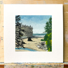 Load image into Gallery viewer, High Noon - Ruby Beach - 8 x 8"