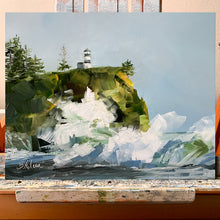 Load image into Gallery viewer, King Tide, Cape Disappointment - 8 x 10&quot;
