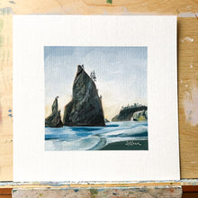 Load image into Gallery viewer, Sunset at Rialto - 8 x 8"
