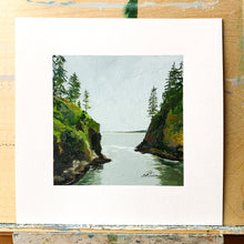 Load image into Gallery viewer, Pacific Northwest Mood - Cape Disappointment - 8 x 8"
