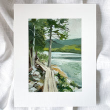 Load image into Gallery viewer, Along the Way - Jordan Pond - 8 x 10"
