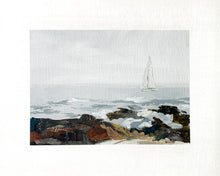 Load image into Gallery viewer, To Sea - 8 x 10"

