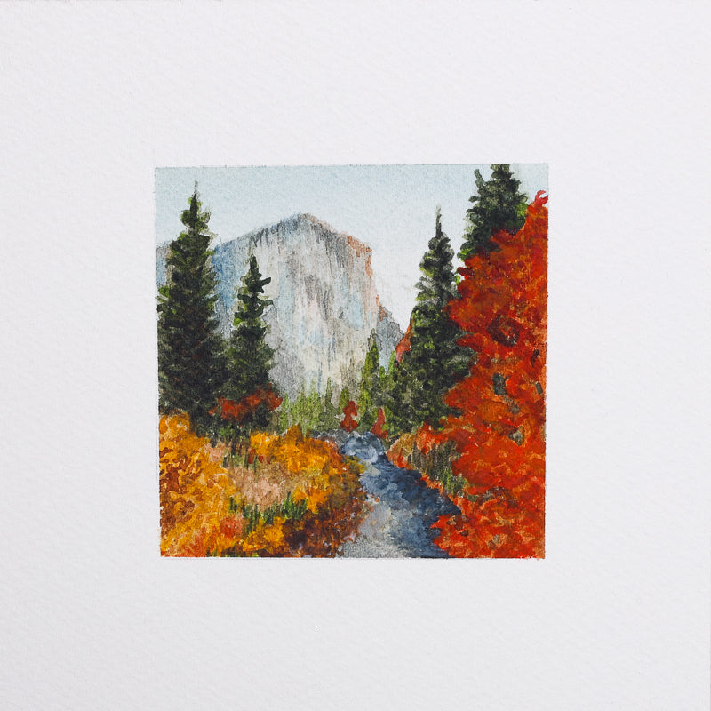 Autumn Glow (Yosemite) - 5 x 5